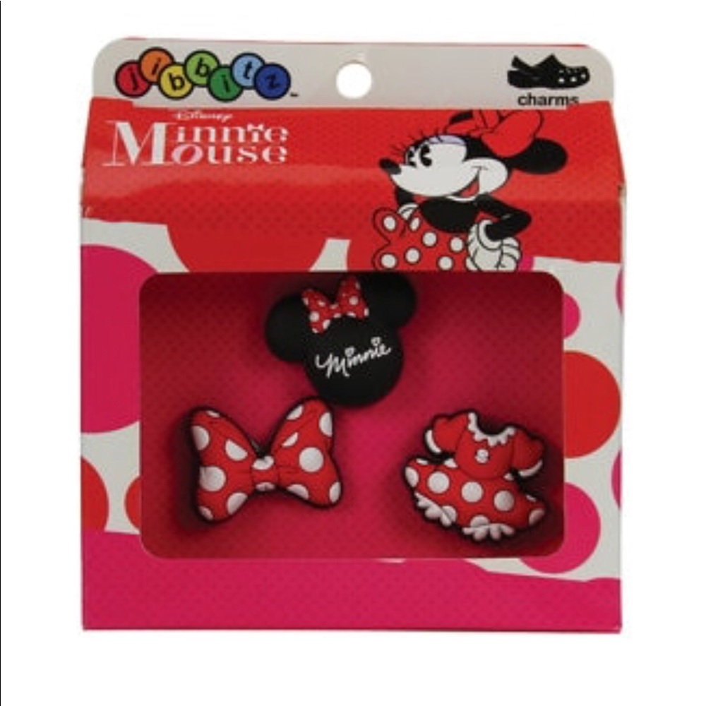 Minnie Mouse Jibitz for crocs
